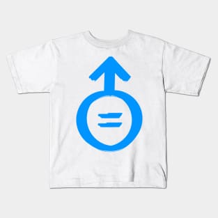 Uplifting Men - Equality Version Kids T-Shirt